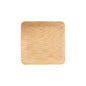The PAPSTAR finger food plates bamboo "pure" square 8.5 cm (10 pieces) from PAPSTAR GmbH are environmentally friendly, square disposable plates made from bamboo - biodegradable and ideal for sustainably served snacks.