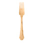 A PAPSTAR wooden fork "pure" (19.5 cm) in vintage design, from a 6-pack by PAPSTAR GmbH, was photographed against a white background.