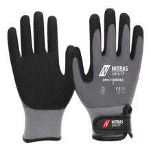 NITRAS DEXTER 2, mechanic gloves, gray / black