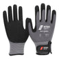 NITRAS DEXTER 2, mechanic gloves, gray / black