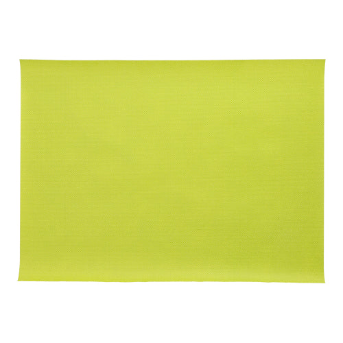 The 100 table mats, fabric-like fleece "soft selection plus" (30x40 cm) from PAPSTAR GmbH are lime green, rectangular mats with a slightly textured surface – perfect for a stylishly set table.