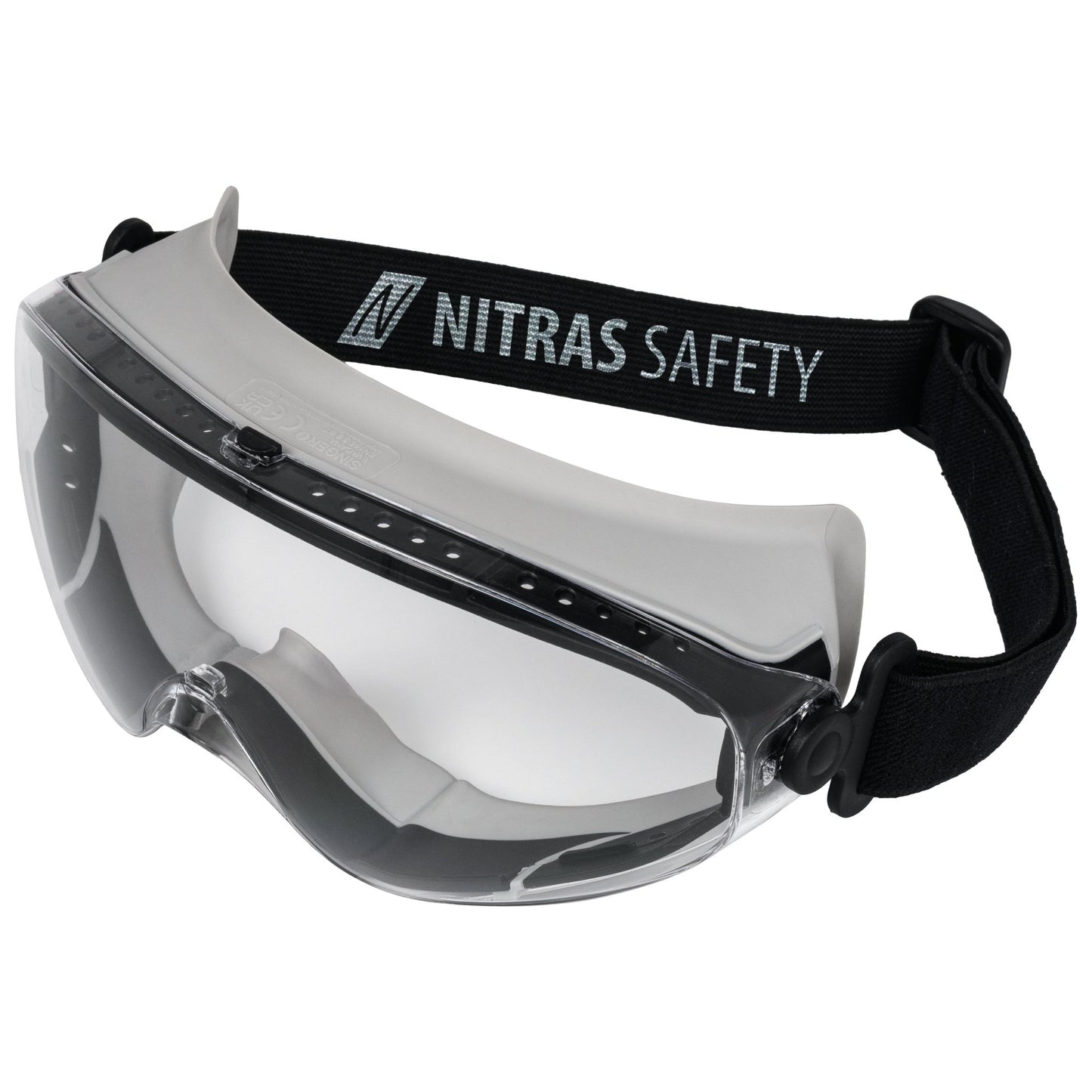 NITRAS VISION PROTECT, full vision goggles, EN 166 PVC | Pack (12 pieces)