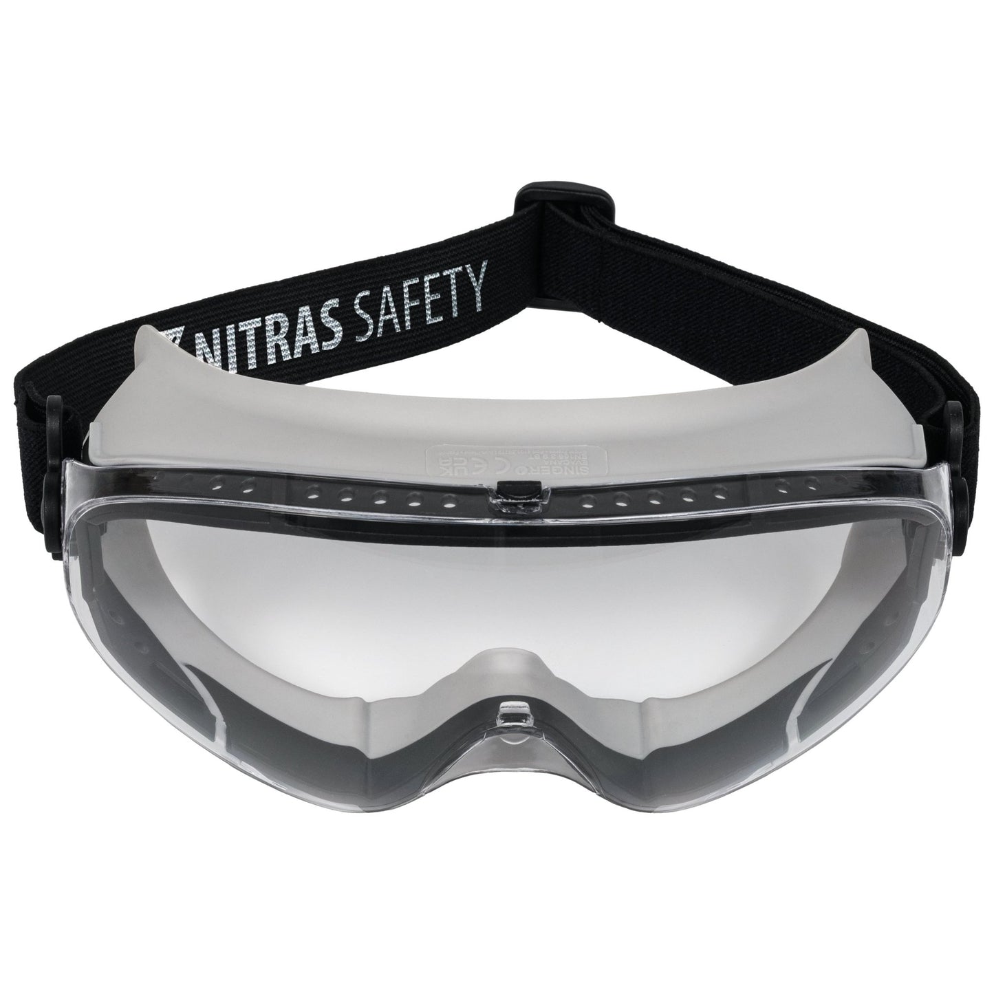 NITRAS VISION PROTECT, full vision goggles, EN 166 PVC | Pack (12 pieces)