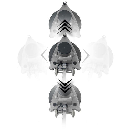 Numatic single disc machine HNS1550G, gray/graphite, 508 mm, 1500 rpm. including driving plate | Pack (1 piece)