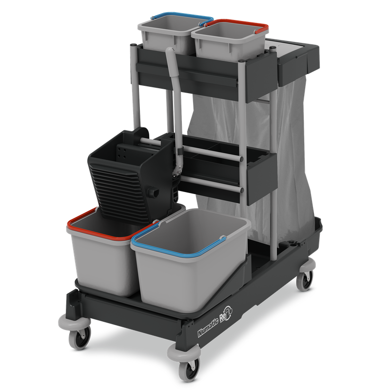 Numatic cleaning trolley ProCar 5G Black (SM1415.2 c/wSRK1) | Pack (1 piece)