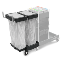 Numatic waste unit extension set 240 liters for SM-4, powder-coated, black (Reflo) | Pack (1 piece)