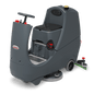 Numatic ride-on scrubber dryer CRL8072T incl. integrated charger and TenTec brushes | Pack (1 piece)