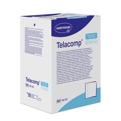 Telacomp® gauze compresses sterile 32-fold 20 threads