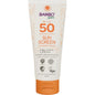 A 100ml tube of Bambo Nature sunscreen SPF50 from Abena Re-Seller GmbH, color- and fragrance-free, dermatologically tested, vegan, reef-safe, and ideal for sensitive skin. 6 packs in the box.