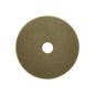 An olive green Arcora International GmbH Sunshine Goal No5 floor buffing pad (box, 10 pieces) with a central hole, depicted on a white background.