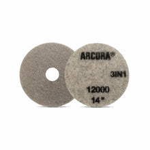 ARCORA SUNSHINE ProPAD 3-in-1 Cleaning and Polishing Pad, Gray