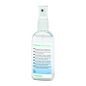 Pictured is a 75 ml bottle of B. Braun Prontosan® wound spray. The transparent bottle with a white cap and spout has a multilingual label describing the application possibilities for effective wound cleaning, rinsing, and moisturizing to reduce scarring. Brand: B. Braun Deutschland GmbH & Co. KG.