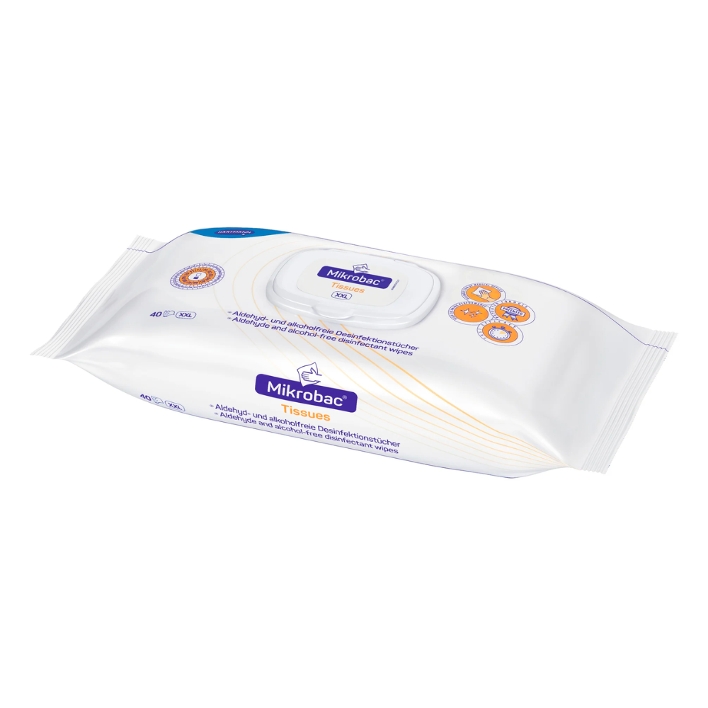 Tissus Bode Mikrobac® Tissus Désinfection serviettes Softpack - 80 serviettes