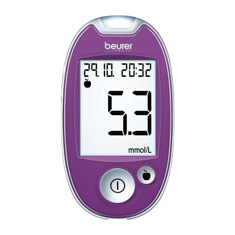 Beurer blood glucose meter GL 44 mmol/L - black, purple, white 