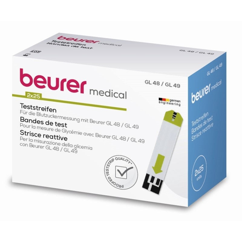 Beurer test strips for GL 48/49 - 50 pieces