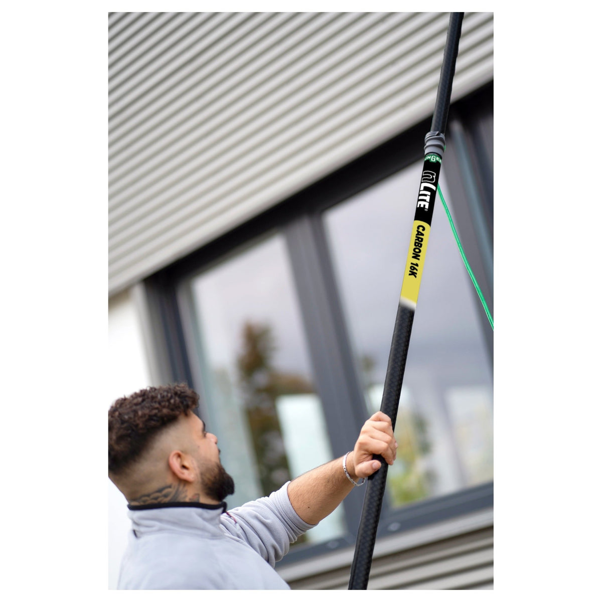 Unger nLite Carbon 16K Teleskopstange 7-teilig, 10,0 m