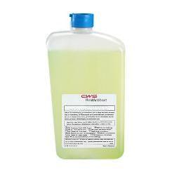 The CWS Cleanseat Universal Disinfectant Liquid (1 piece) comes in a clear plastic bottle with a blue cap and a white label with a red "CWS" logo - ideal for hygienic surfaces.