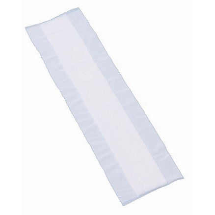 The TASKI flortex V3 dust cloth from Diversey Deutschland GmbH & Co. OHG is a rectangular white mop with light blue edges made of high-quality material - perfect for thorough surface cleaning.