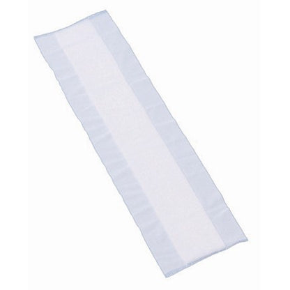 The TASKI flortex V3 dust cloth from Diversey Deutschland GmbH & Co. OHG is a rectangular white mop with light blue edges made of high-quality material - perfect for thorough surface cleaning.