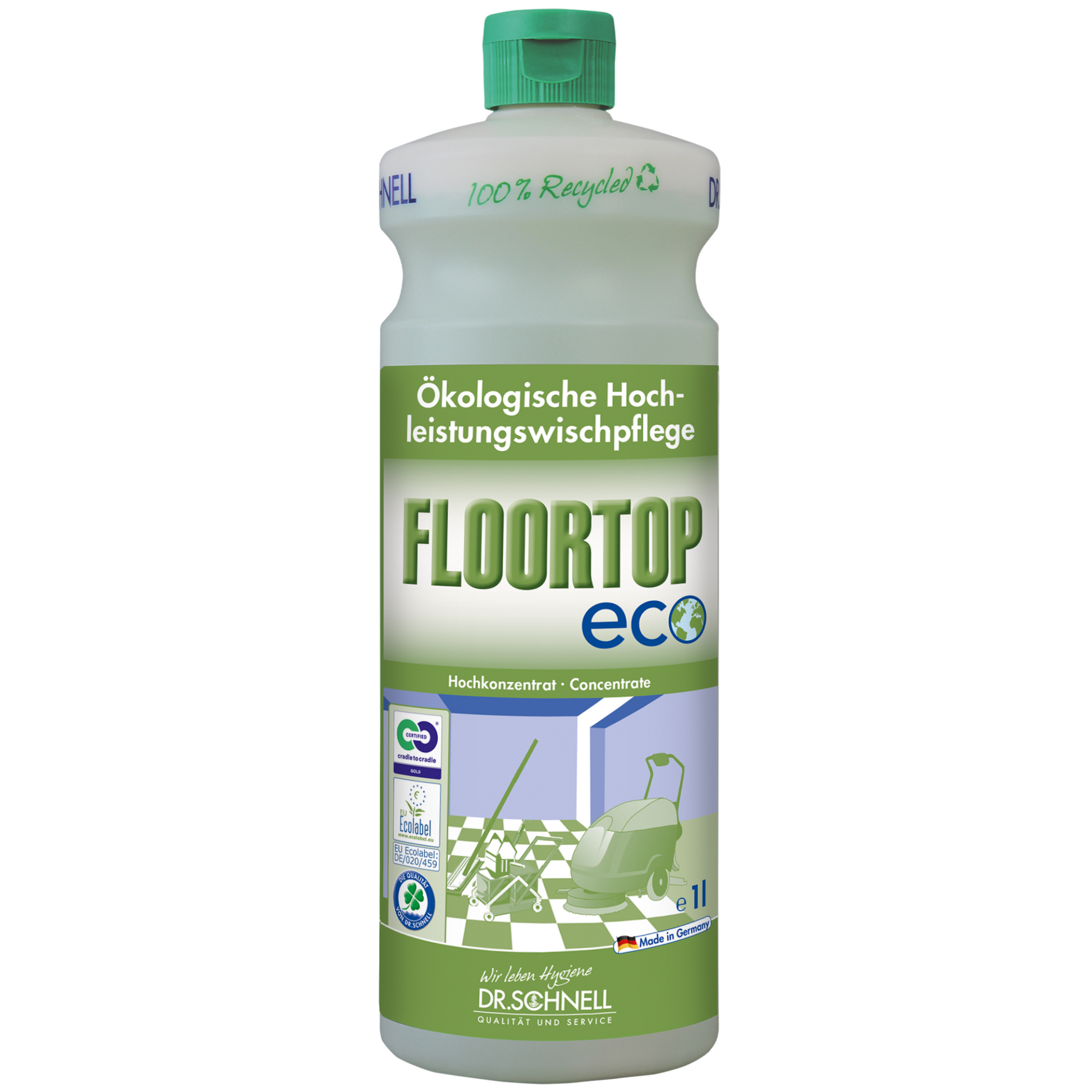 Dr. Fast Floortop Eco floor cleaner, concentrate - 1 liter