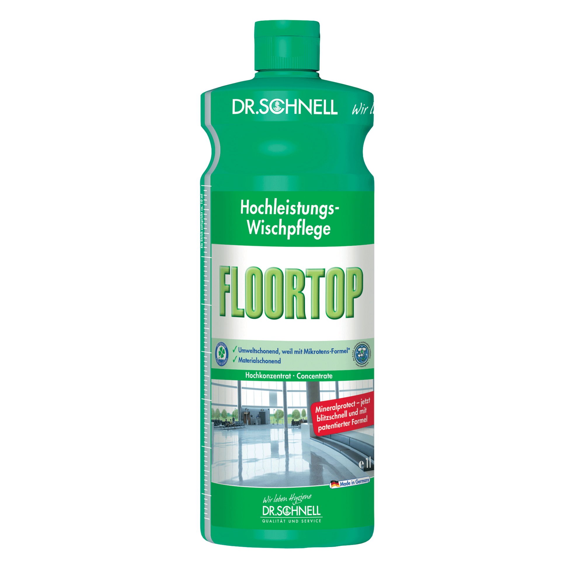 Docteur Floortop rapide, concentré de nettoyant de plancher
