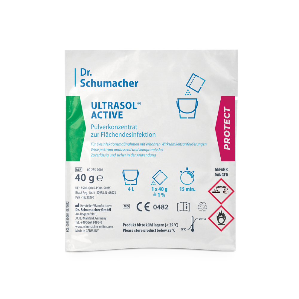 Dr. Schumacher Ultrasol® Active surface disinfection - 1 kg can