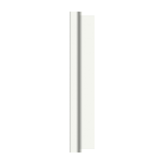 A slender, vertical metal rod with a small, round white base is featured as a high-quality table decoration made from Duni Dunicel tablecloth rolls (1.18 m x 40 m) by Duni GmbH. It is centered against a simple white background, which highlights its versatile, minimalist design.