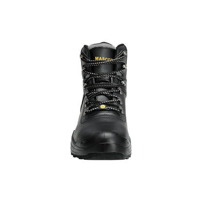 MASCOT® Elbrus safety boots S3 safety shoes, black/yellow