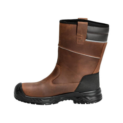 MASCOT® Safety Boots S3S Safety Rigger Boots S3S, walnut brown/black