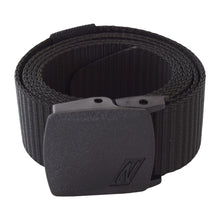 NITRAS belt with plastic buckle, black Polyester: 100% | Pack (1 piece)
