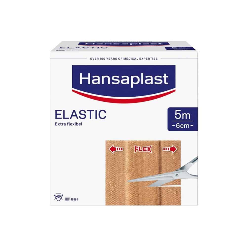 Elastic wound plaster quick bandage