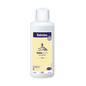 A 350 ml white plastic bottle with a dispensing item from Paul Hartmann AG: Baktolan® Lotion skin care balm with a yellow label, blue text, and white flip-top cap; offers moisturizing skin care as a W/O emulsion.