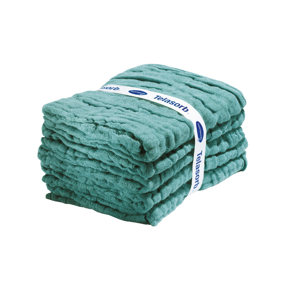 HARTMANN Telasorb® Bear towels, white, sterile 45 x 45 cm