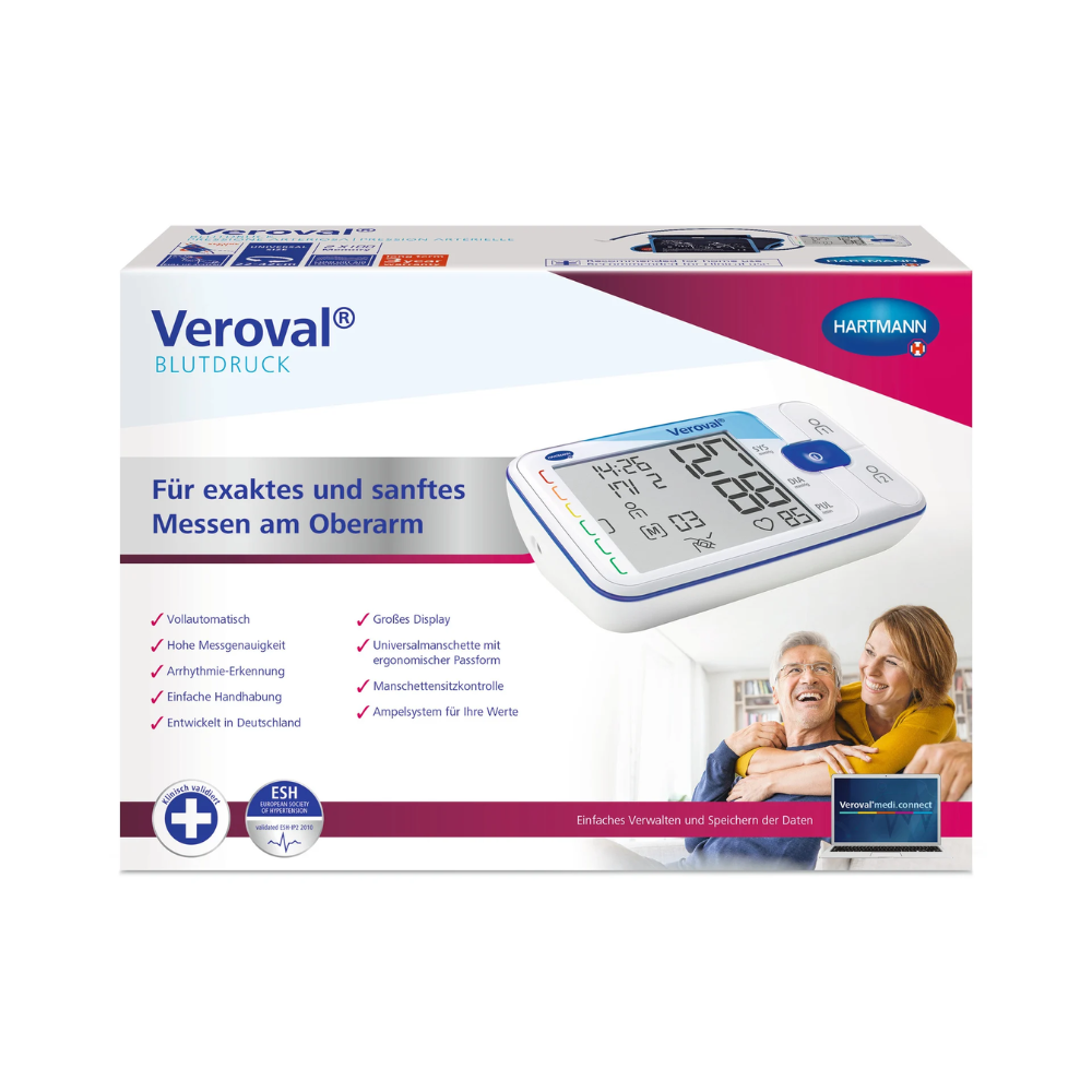 Blood pressure monitor for the upper arm