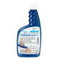 A blue 500 ml bottle of Johannes Kiehl KG Kiehl ARENAS-exet 5 Enzymatic Stain Remover with a white cap and multilingual label shows application instructions and images of soiled textiles being cleaned. Available in boxes of 6 bottles.