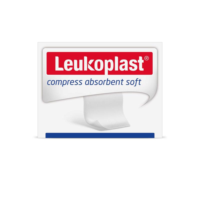 Leukoplast, weiche Kompressen, unsteril