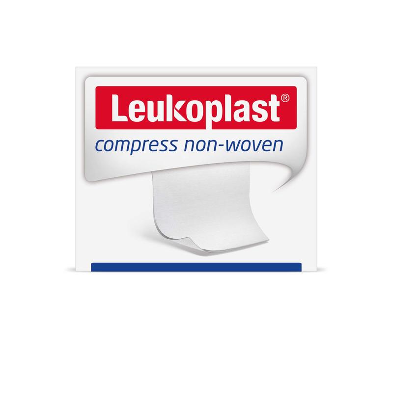 Leukoplast, sterile Schlitz-Vlieskompressen