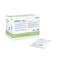 MaiMed-Tex sterile, lightly powdered latex surgical gloves 50 pairs/box