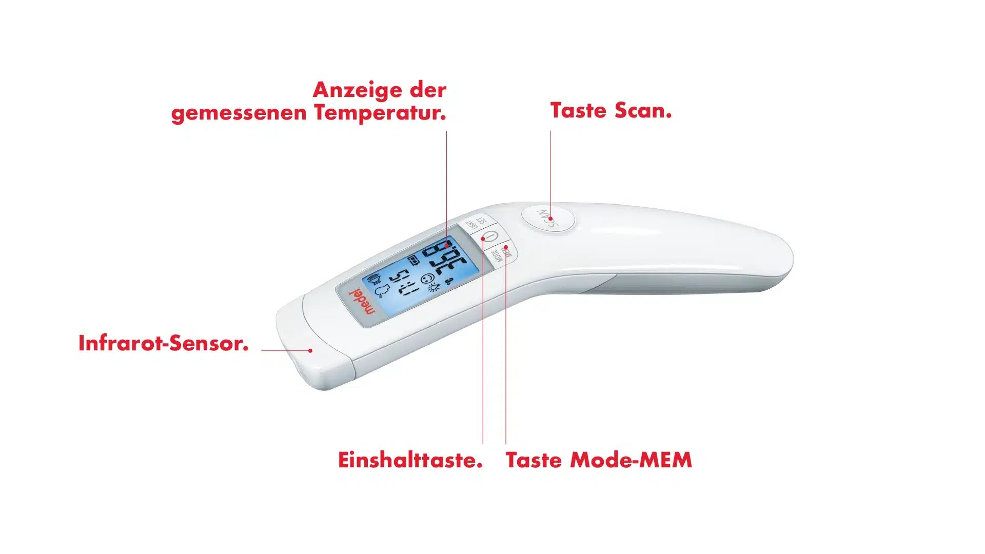 Medel Temp contactless clinical thermometer