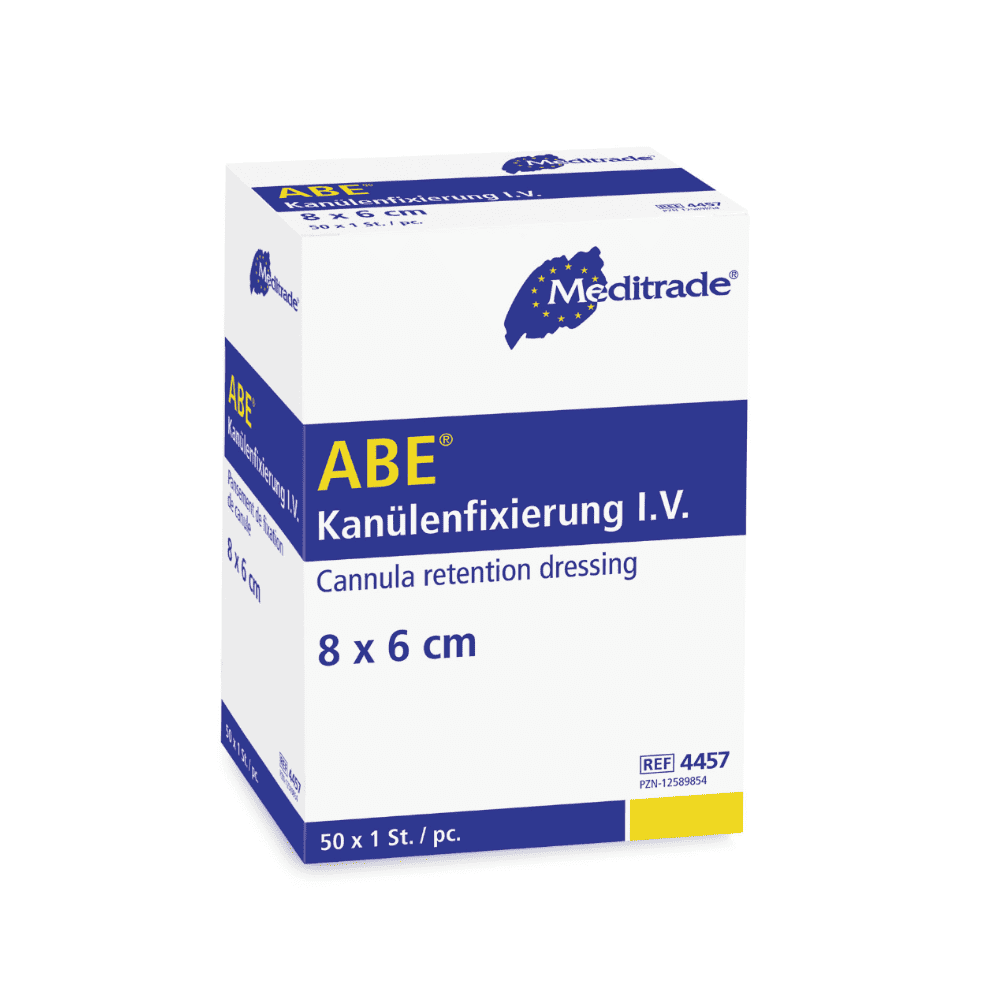 Cannula fixation plaster