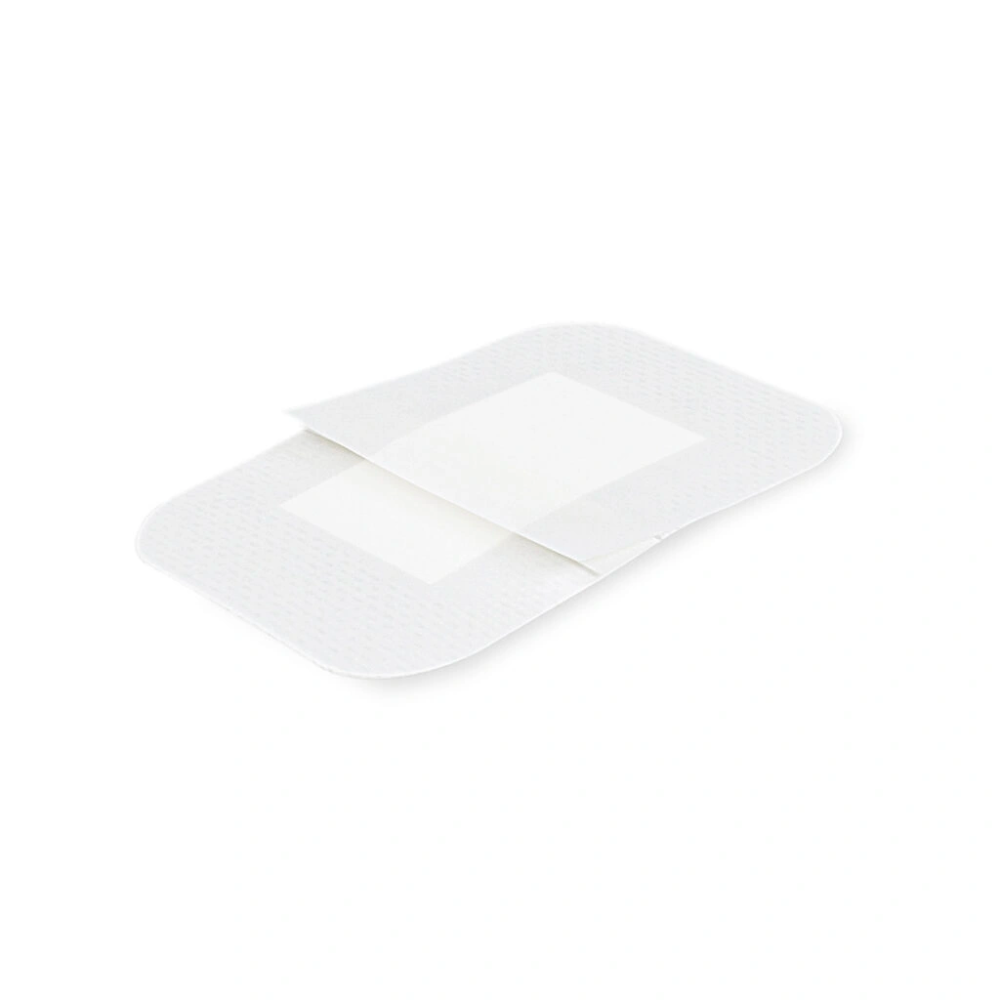 A single adhesive Meditrade ABE® quick wound dressing with a central gauze compress on a plain white background.