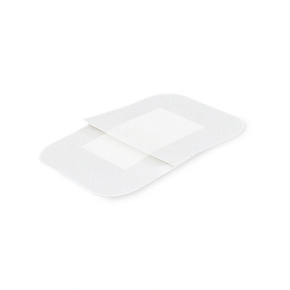 A single adhesive Meditrade ABE® quick wound dressing with a central gauze compress on a plain white background.
