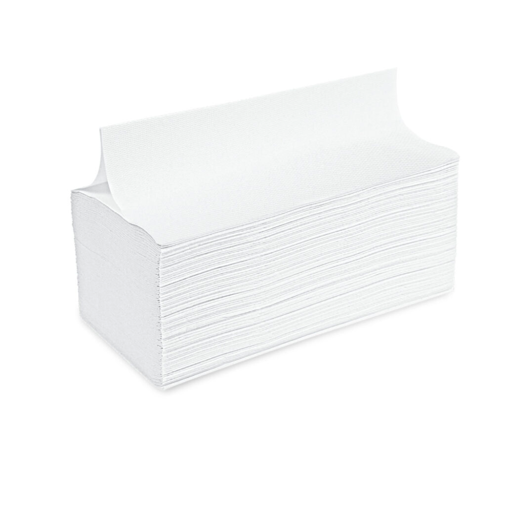 Meditrade folding towels V-fold, 2-layer-20 x 160 sheet, cardboard box