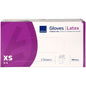 Latex gloves classic, powder-free, smooth, natural