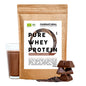 Organic whey protein powder chocolate