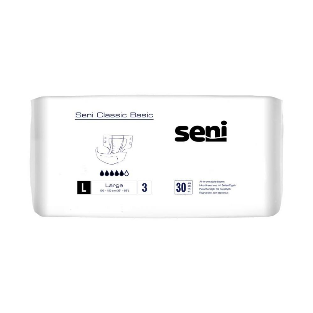 Seni Classic Basic incontinence pants - 30 pieces