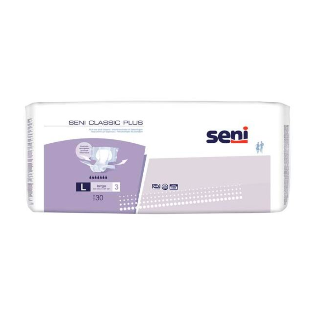 Seni Classic Plus incontinence pants - 30 pieces
