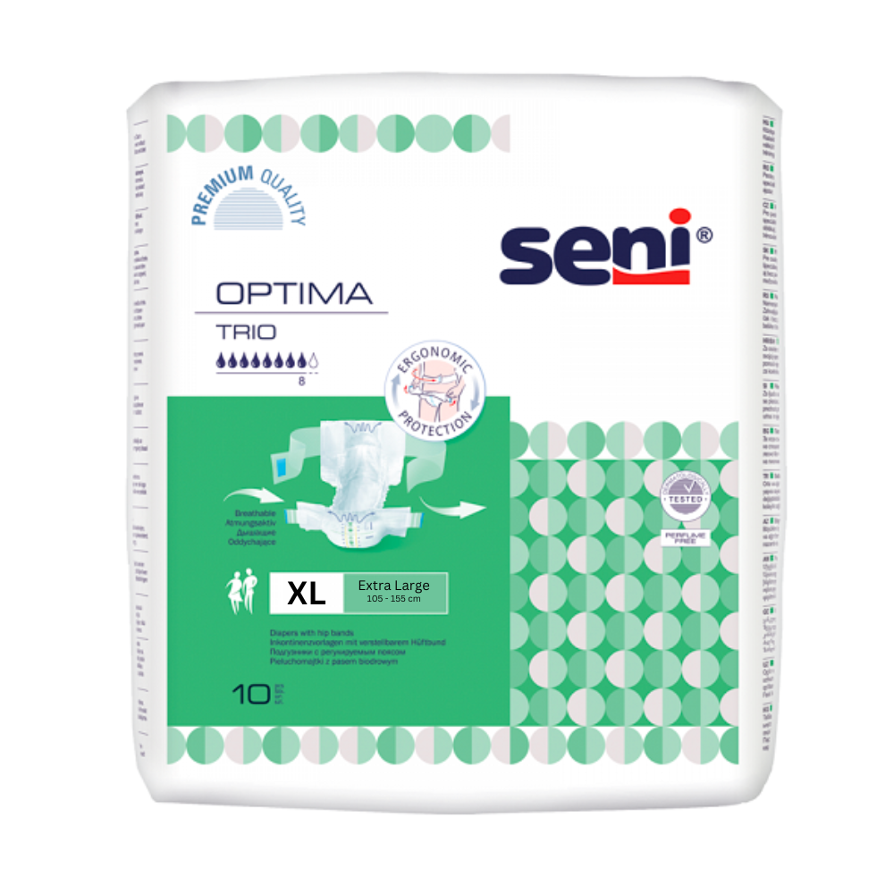 Seni Optima Trio incontinence pads with waistband - 10 pieces