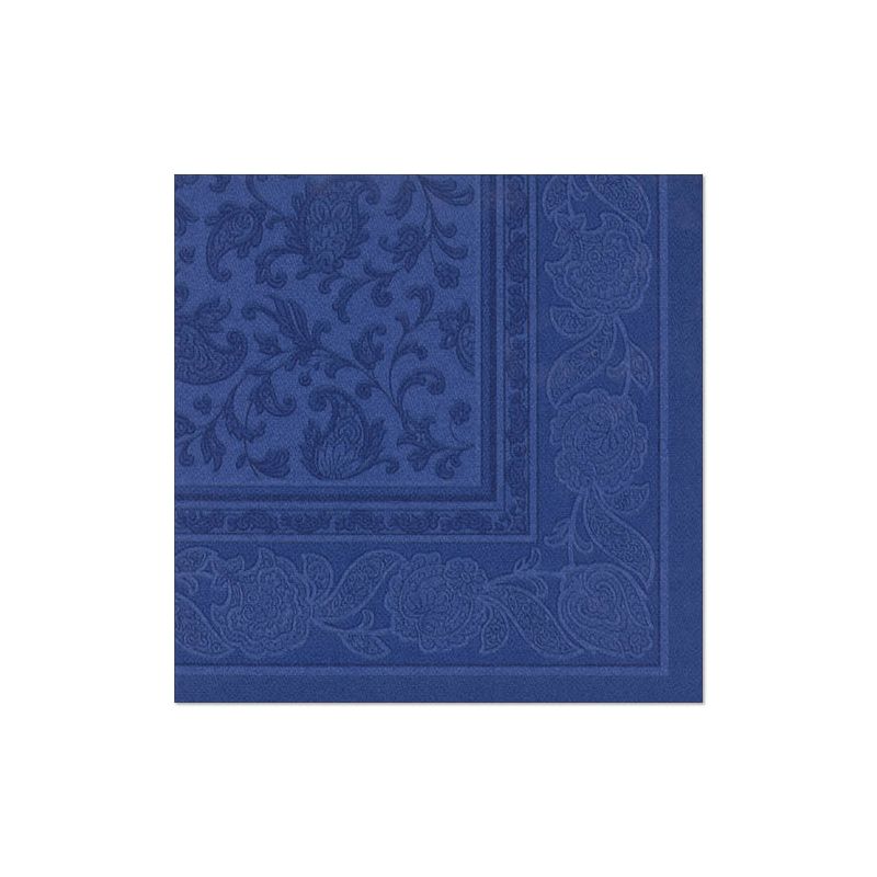 The PAPSTAR 20 napkins "ROYAL Collection" 1/4-fold (40x40 cm) of the PAPSTAR GmbH with their elegant, embossed floral and vine pattern are ideal for stylish table decoration and suitable for any special occasion.