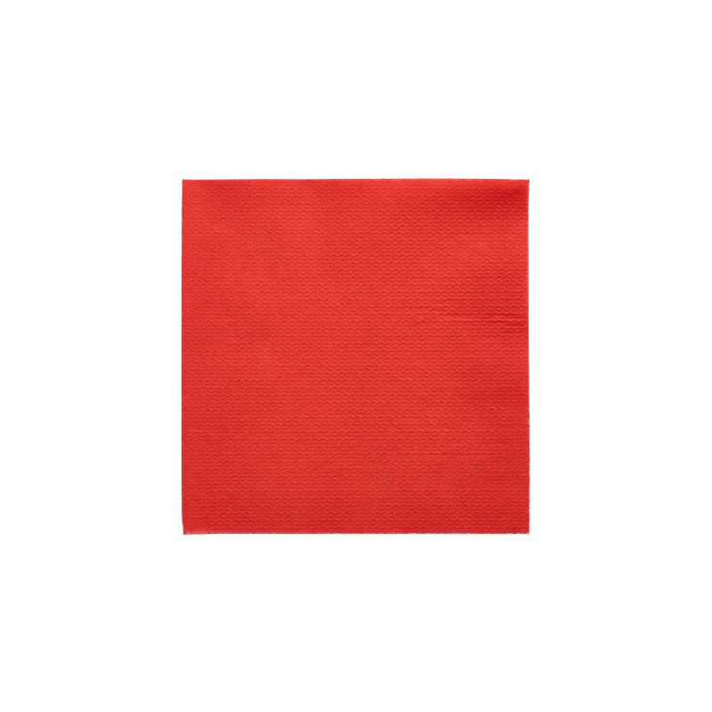 A single napkin PAPSTAR 100 napkins, 1-ply 1/4-fold 33x33 cm from PAPSTAR GmbH is unused and clean, arranged on a white background, offering an environmentally friendly choice for your set table.